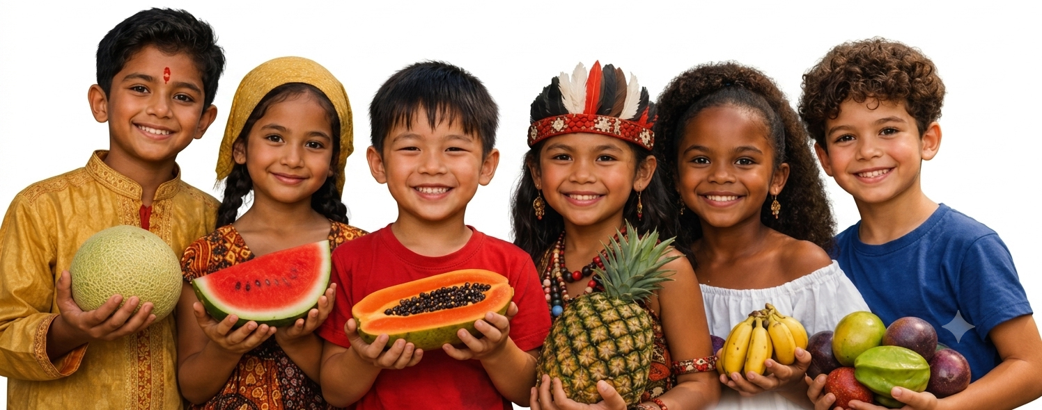 kids vrijstaand Stichting Schoolfruit Suriname