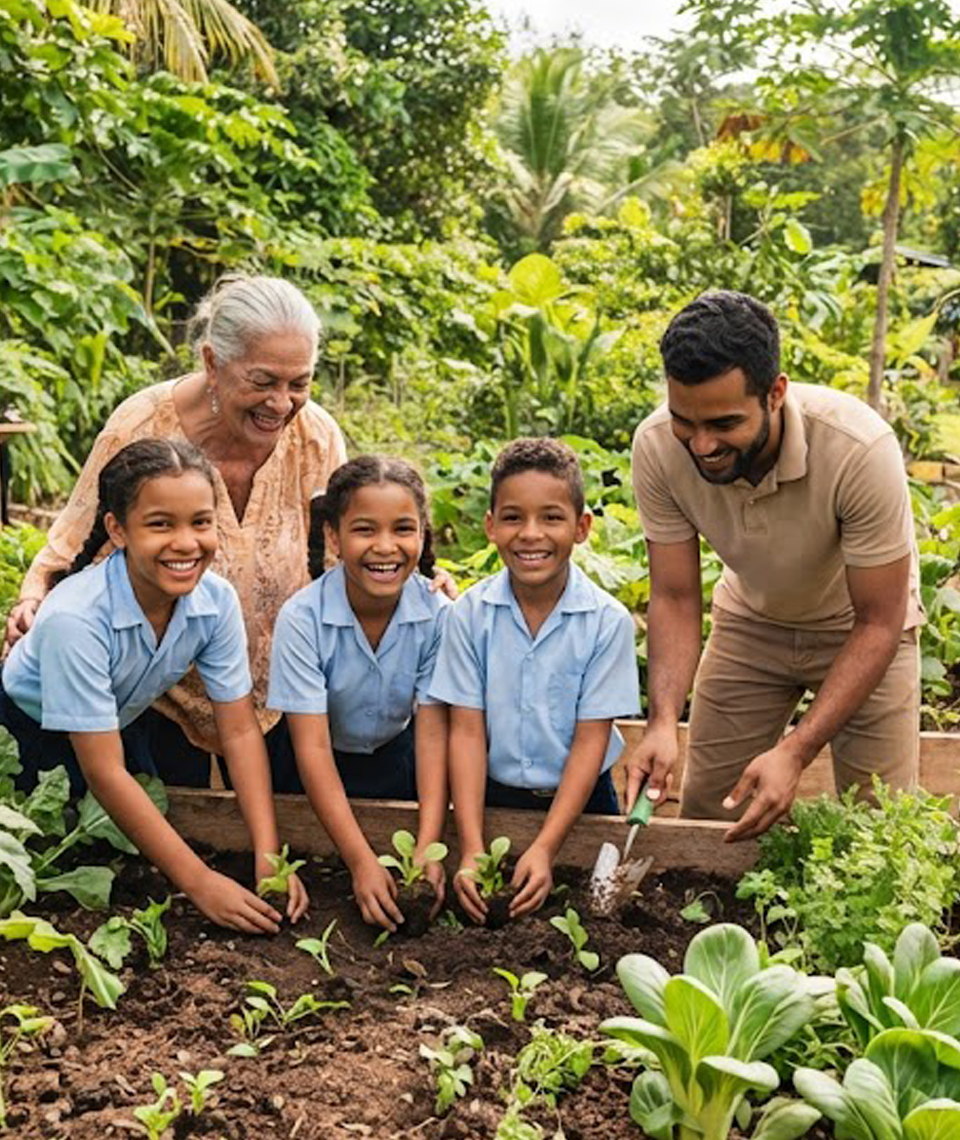 educatie fruit kweken suriname